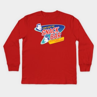 Visit the Snack Bar Kids Long Sleeve T-Shirt